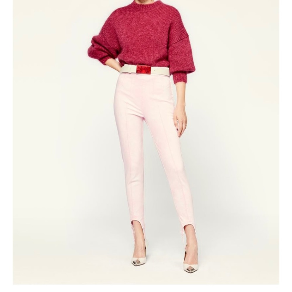 Isabel Marant jeans with stir-ups.